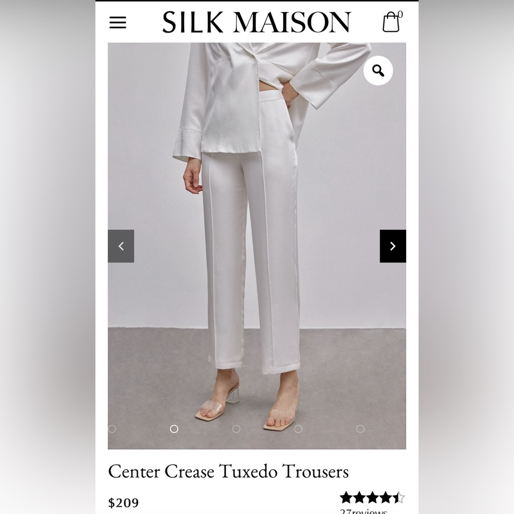 Silk Maison pants